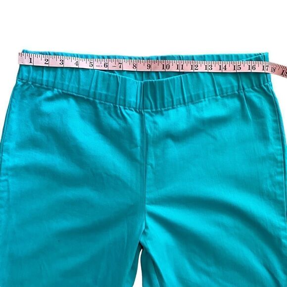 Soft Surroundings | Colorful Metro Pants in Turquoise - Picture 6 of 8